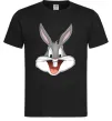 Чоловіча футболка Бакс Банні голова Чорний фото