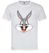 Чоловіча футболка Бакс Банні голова Білий фото
