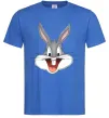 Чоловіча футболка Бакс Банні голова Яскраво-синій фото