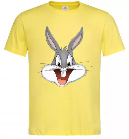 Чоловіча футболка Бакс Банні голова Лимонний фото