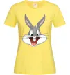 Женская футболка Бакс Банні голова Лимонный Женская футболка Бакс Банні голова Лимонный фото