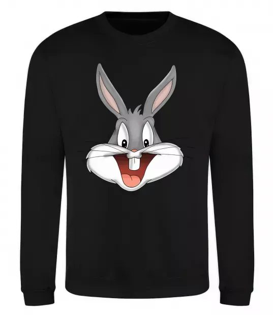 Свитшот Бакс Банні голова Черный фото