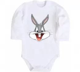 Детский боди I`m late Белый фото Детский боди I`m late Белый фото