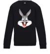 Детский Свитшот Бакс Банні голова Черный фото
