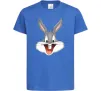 Дитяча футболка Бакс Банні голова Яскраво-синій фото
