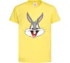 Дитяча футболка Бакс Банні голова Лимонний фото