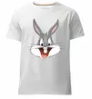 Чоловіча преміум футболка Бакс Банні голова Білий фото