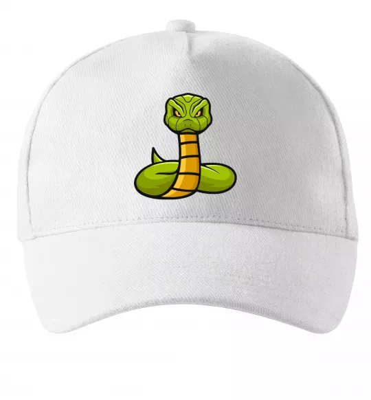 Кепка Зелена гримуча змія Белый фото