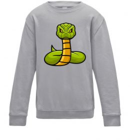 Детский Свитшот Зелена гримуча змія