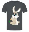 Чоловіча футболка Кролик з морквинкою Графіт фото
