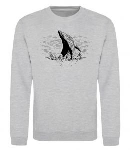 Світшот Кит в хвилях