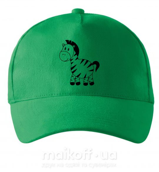 Кепка Малыш зебры Зеленый фото