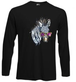 Лонгслив Зебра в окулярах