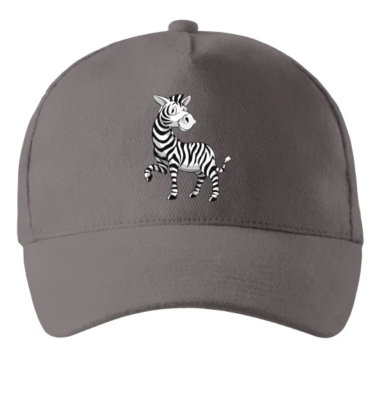 Кепка Мультяшна зебра Серый фото