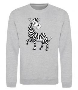 Світшот Мультяшна зебра