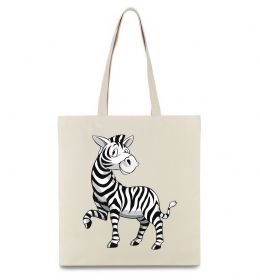 Эко-сумка Мультяшна зебра