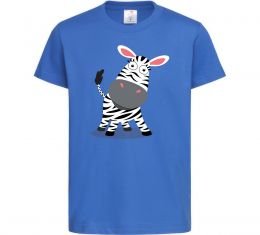 Детская футболка Здивована зебра