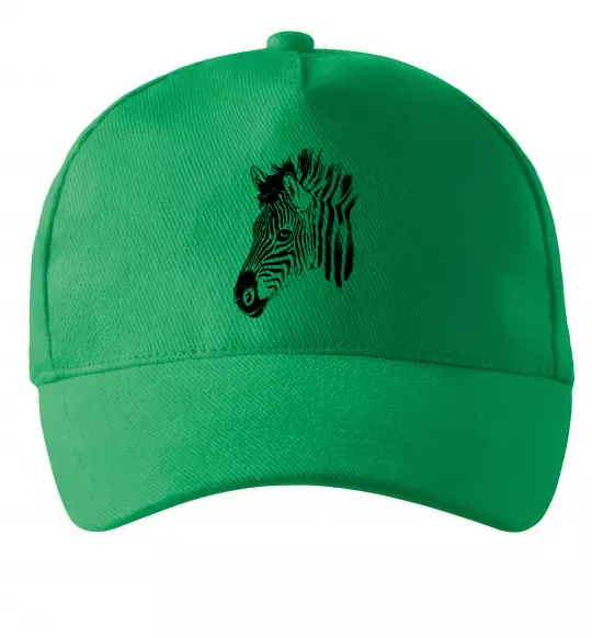 Кепка Морда зебри Зелений фото