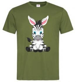 Чоловіча футболка Зебра сидить