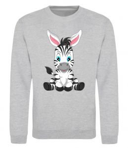 Свитшот Зебра сидить