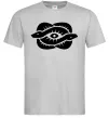 Чоловіча футболка Змії та око Сірий Чоловіча футболка Змії та око Сірий фото