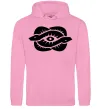 Мужская толстовка (худи) Змії та око Розовый фото