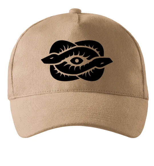 Кепка Змії та око Песочный фото