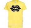 Дитяча футболка Змеи и глаз Лимонний фото