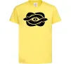 Детская футболка Змії та око Лимонный фото