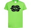 Детская футболка Змії та око Лаймовый фото