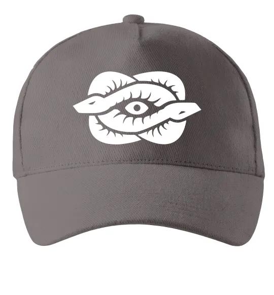 Кепка Змії та око Сірий фото