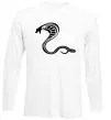 Лонгслив Чорна кобра Белый фото