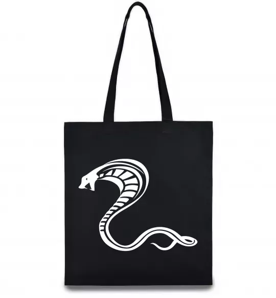 Еко-сумка Чорна кобра Чорний фото
