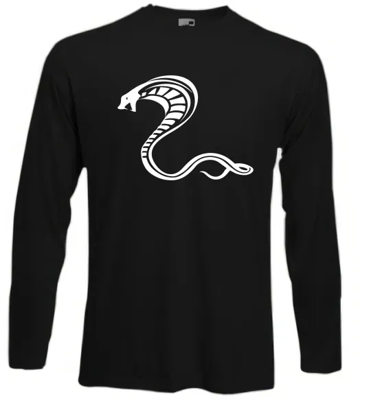 Лонгслив Чорна кобра Черный фото