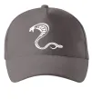 Кепка Чорна кобра Серый фото