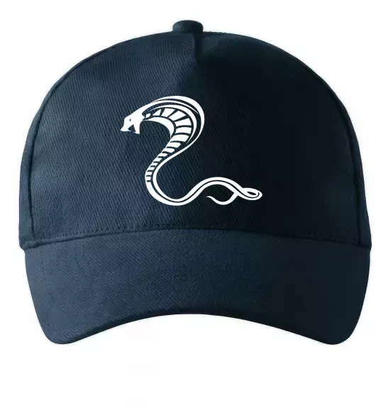 Кепка Чорна кобра Темно-синий фото