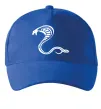 Кепка Чорна кобра Ярко-синий фото