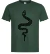 Мужская футболка Змія луска Темно-зеленый Мужская футболка Змія луска Темно-зеленый фото