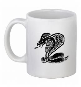 Чашка керамічна Кобра повзе