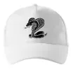 Кепка Кобра повзе Белый фото