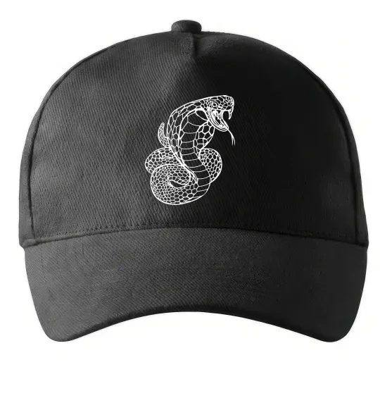 Кепка Кобра контур тонкий Чорний фото