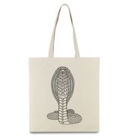 Эко-сумка Кобра візерунок