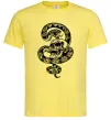 Чоловіча футболка Змія з візерунком і череп Лимонний Чоловіча футболка Змія з візерунком і череп Лимонний фото