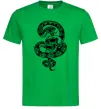 Чоловіча футболка Змія з візерунком і череп Зелений Чоловіча футболка Змія з візерунком і череп Зелений фото