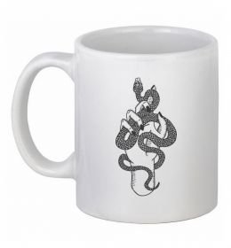 Чашка керамическая Жіноча рука зі змією Чашка керамическая Жіноча рука зі змією