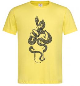 Чоловіча футболка Жіноча рука зі змією