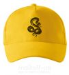 Кепка Гремучая змея Солнечно желтый фото