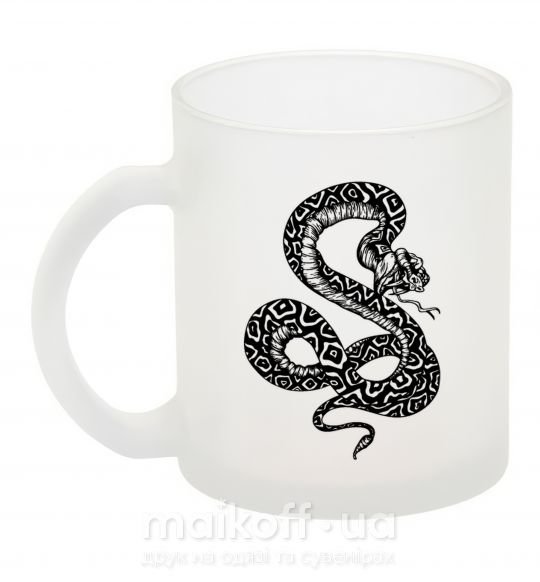 Чашка стеклянная Гремучая змея Фроузен фото