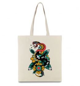 Еко-сумка Змія на листках