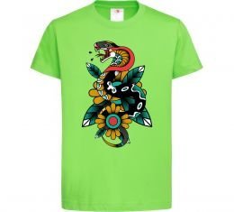 Детская футболка Змія на листках